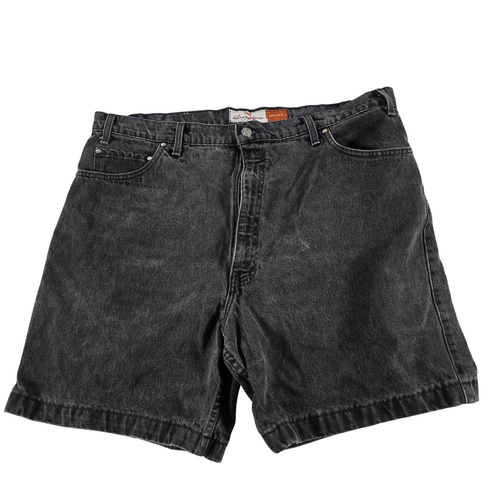 Levi orange tab 540 Relaxed Black Denim Shorts Mens 42 Made in USA orange